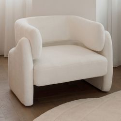 Declan Arm Chair - Ivory
