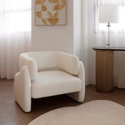 Declan Arm Chair - Ivory