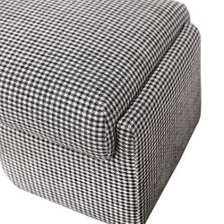 Cairo Bench Ottoman - Houndstooth