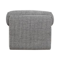 Cairo Bench Ottoman - Houndstooth