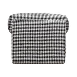 Cairo Bench Ottoman - Houndstooth