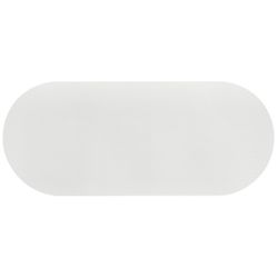 Brunella Oval Dining Table - 2.4m White