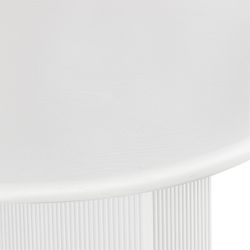 Brunella Oval Dining Table - 2.4m White