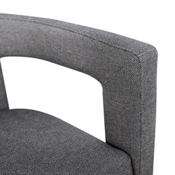 Lorenzo 2 Seater Sofa Bench - Granite