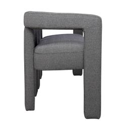Lorenzo 2 Seater Sofa Bench - Granite