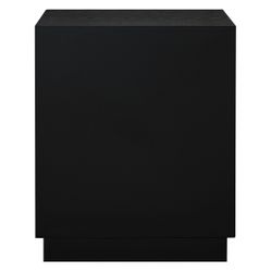 Mira Mirrored Bedside Table - Antique Bronze
