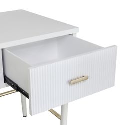 Evelyn Desk - White - OUTLET NSW