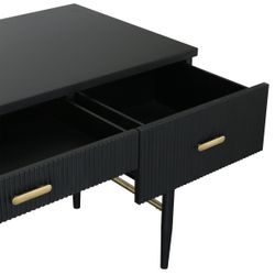 Evelyn Desk - Black - OUTLET NSW