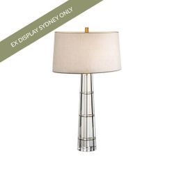 Dublin Crystal Table Lamp - OUTLET NSW