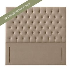 Montclair Queen Bedhead - Mocha - OUTLET NSW