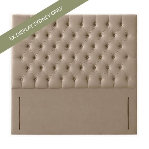 Montclair Queen Bedhead - Mocha - OUTLET NSW