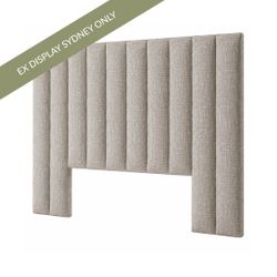 Ellyn Queen Bedhead - Taupe - OUTLET NSW