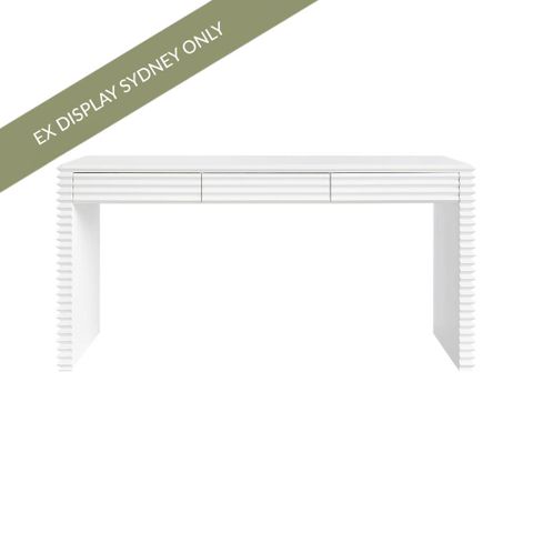 Bayu Desk - White - OUTLET NSW