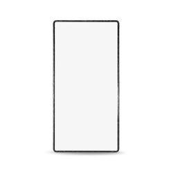 Heston Rectangle Floor Mirror - Black - OUTLET NSW