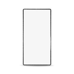 Heston Rectangle Floor Mirror - Black - OUTLET NSW