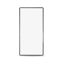Heston Rectangle Floor Mirror - Black - OUTLET NSW