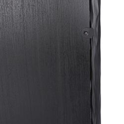 Heston Rectangle Floor Mirror - Black - OUTLET NSW
