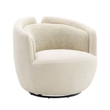 Pasadena Swivel Chair - Ecru
