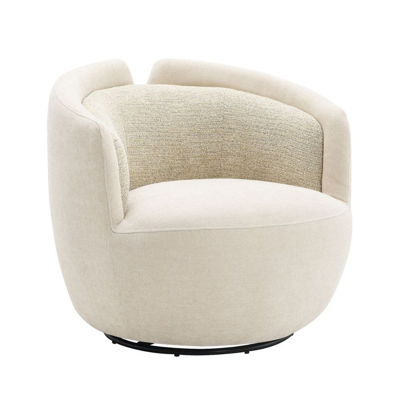 Pasadena Swivel Chair - Ecru