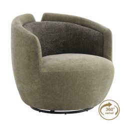 Pasadena Swivel Chair - Moss