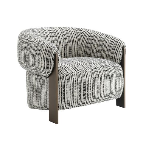 Napa Arm Chair - Black & White