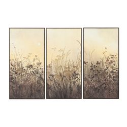 Evening Light Set of Three Canvas Paintings