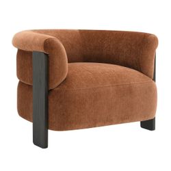 Boston Upholstery Swatch - Rust
