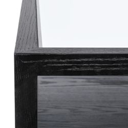 Sadie Oak Square Coffee Table - Black