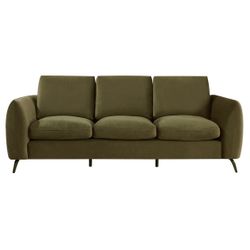 Rush Upholstery Swatch - Olive Green
