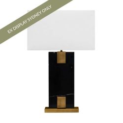 Nazare Marble Table Lamp - OUTLET NSW