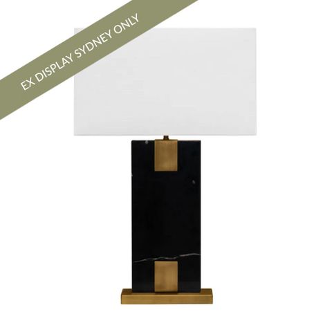 Nazare Marble Table Lamp - OUTLET NSW