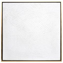 Snow White 145x145cm Canvas Painting - OUTLET NSW