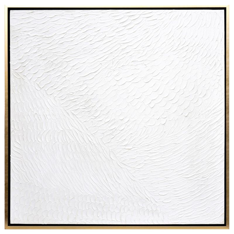 Snow White 145x145cm Canvas Painting - OUTLET NSW