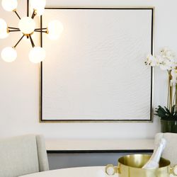 Snow White 145x145cm Canvas Painting - OUTLET NSW