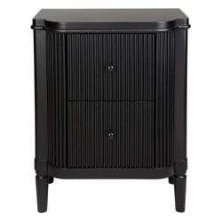 Arielle Bedside Table - Black - OUTLET NSW