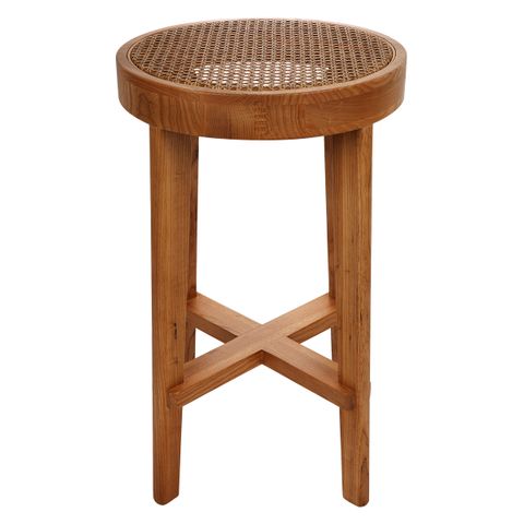Cape Byron Rattan Kitchen Stool - Natural - OUTLET NSW