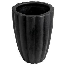 Verona Terracotta Planter - Large Black - OUTLET NSW
