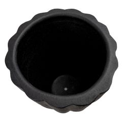 Verona Terracotta Planter - Large Black - OUTLET NSW