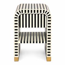 Makayla Bedside Table - Black