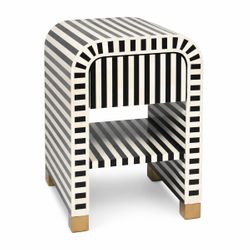 Makayla Bedside Table - Black