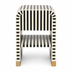 Makayla Bedside Table - Black