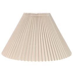 Anya Pleated Empire Shade - Small Off White
