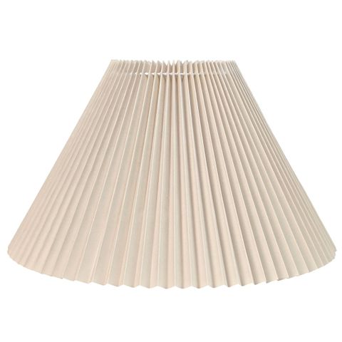 Anya Pleated Empire Shade - Small Off White