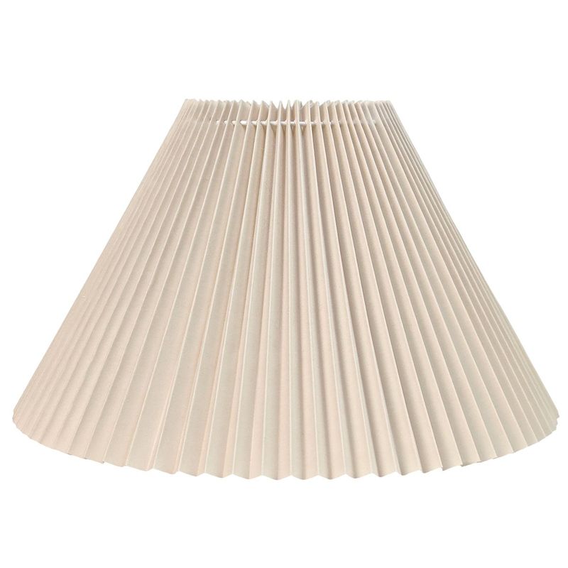 Anya Pleated Empire Shade - Small Off White