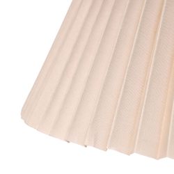 Anya Pleated Empire Shade - Small Off White