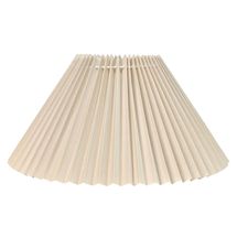 Anya Pleated Empire Shade - Medium Off White