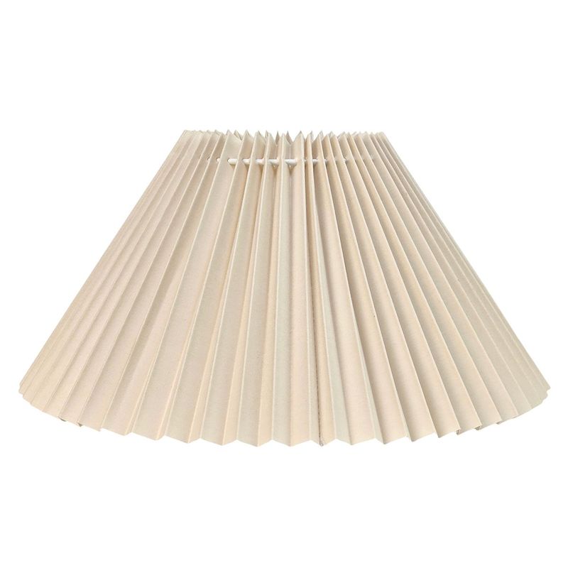 Anya Pleated Empire Shade - Medium Off White