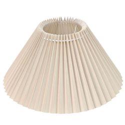 Anya Pleated Empire Shade - Medium Off White