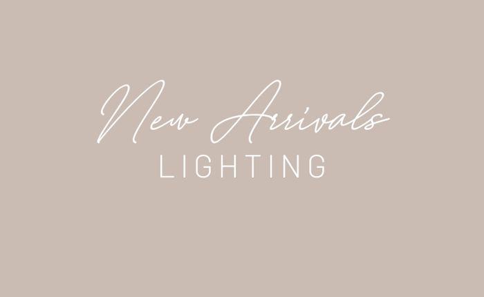 New Arrivals - Lighting