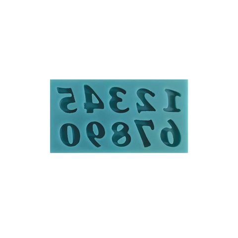NUMBER SET 1 SILICONE MOULD